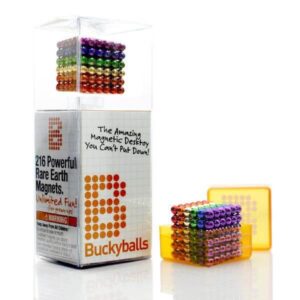 5MM 216-Piece Colorful Buckyballs Magnetic Balls Puzzle - Desktop Stress Relief Toy