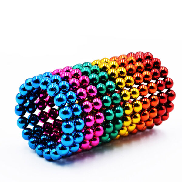5MM 216-Piece Colorful Buckyballs Magnetic Balls Puzzle - Desktop Stress Relief Toy - Image 4