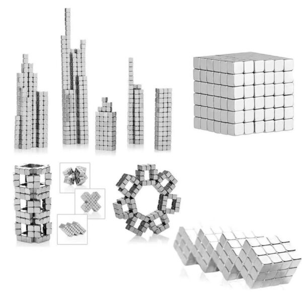 216pcs Neodymium Magnetic Cubes – Buckycubes Fidget & Building Toy - Image 4